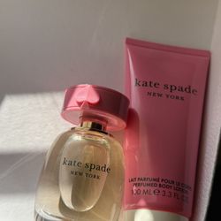 Perfume Kate Spade Y Crema Nuevo