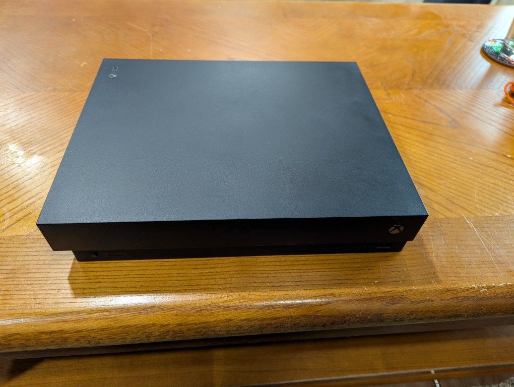 Xbox One X With 5 Games And Media Controller