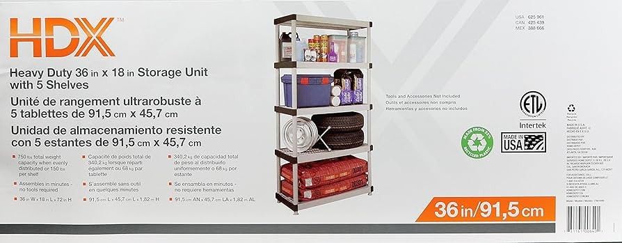 HDX HOME STRONG SHELVES