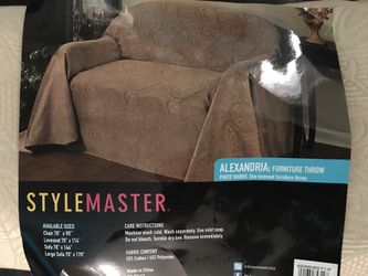 Furniture throw for sofa 70”x144”