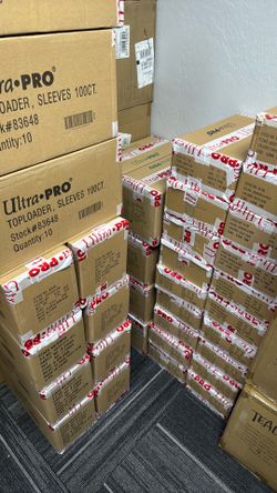 Ultra Pro penny sleeves, toploaders