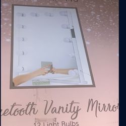 12 Bulb Bluetooth Vanity Mirror (NEW)