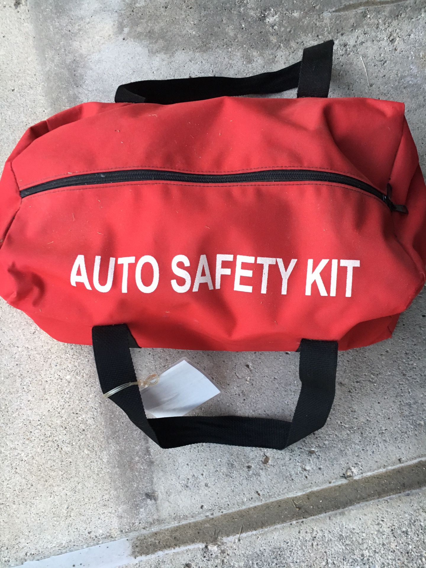Auto Safety Kit Duffle Bag Deluxe