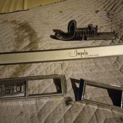 68 Impala Dash Molding/ Impala Custom Emblem Rare Original's