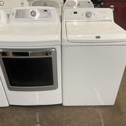 Maytag Washer And Kenmore Electric Dryer