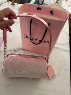 Juicy Couture Pink Velour Mini Bag — BRAND NEW WITH TAGS