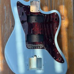Fender Squier Jazzmaster Guitar Body - Daphne blue W/ Bridge