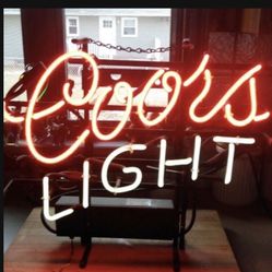 Neon Sign Original From The-manufacture  Get This Sign It’s A deal Of A Life Time  on this sign-selling this Neon  it 50% off