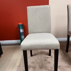 Beige Dinning Chairs $140