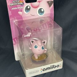 Pokémon Jigglypuff Amiibo ~ New !