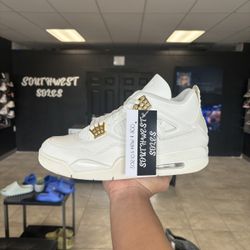 Jordan 4 Metallic Gold Size 10.5 Available In Store!