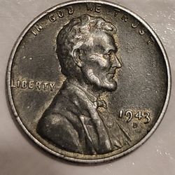 1943 D Lincoln Steel Penny

