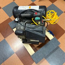 Air Compressor And 5 Power tools