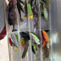 I Have Boxes Of Fishing Lures All Different !!
