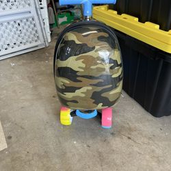 Kids Luggage Scooter