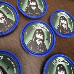 LEGO Official LEGOland California Pop Badge 