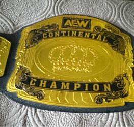 AEW Continental Champion Belt