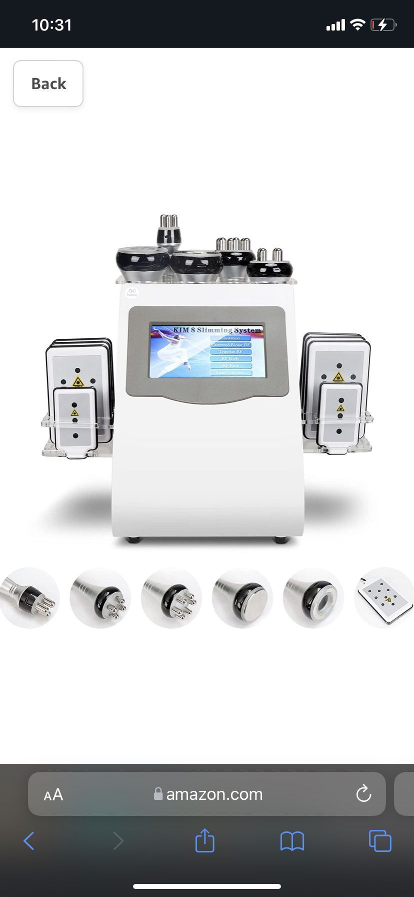 SheMei 6 In 1 Body Cavitation Machine
