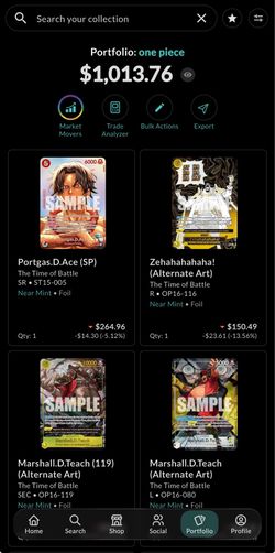One piece Lot