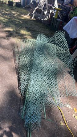 Plastic fence