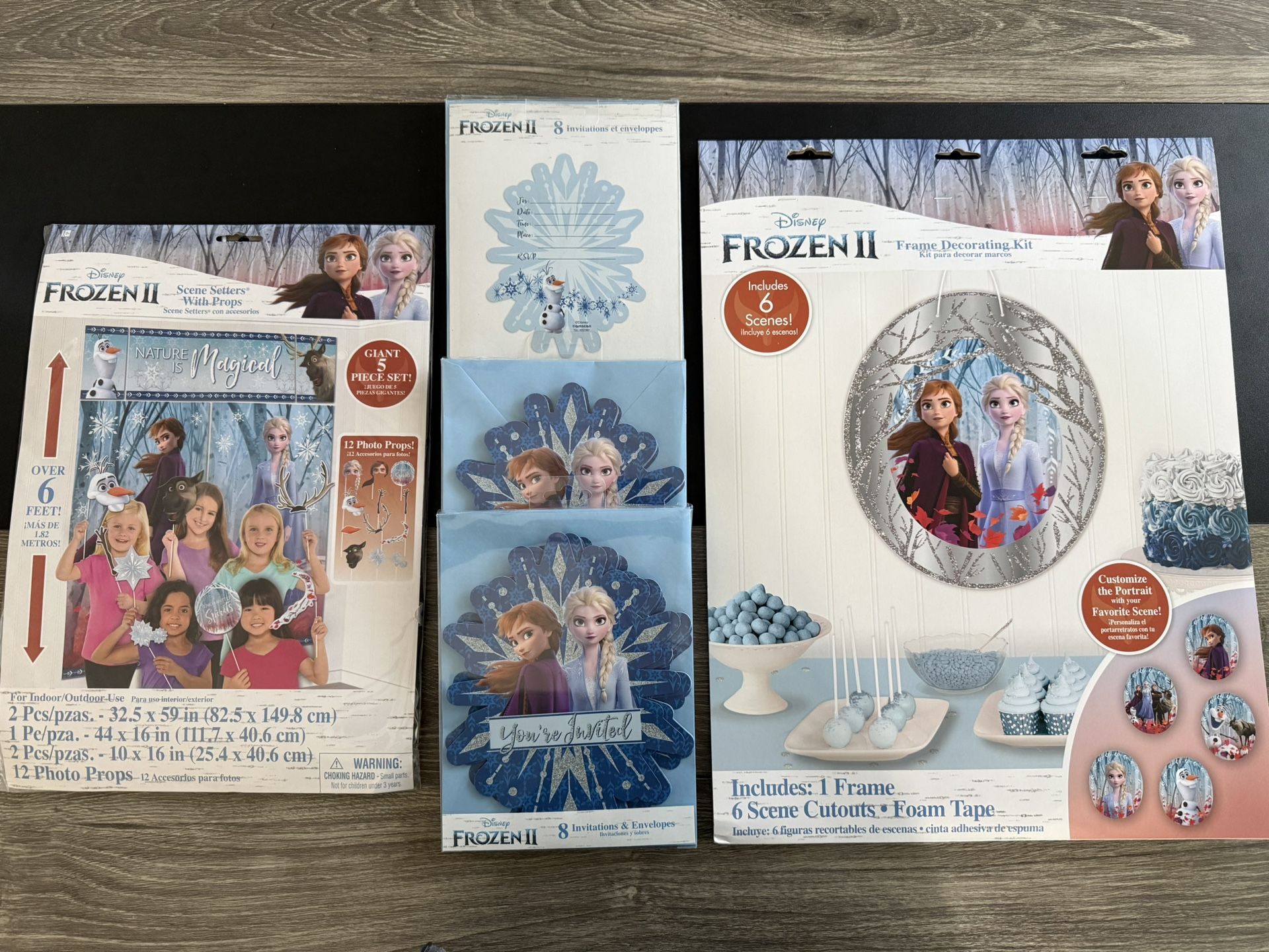 Frozen II Party decorations