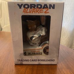 Houston Astros Yordan Alvarez Trading Card Bobblehead
