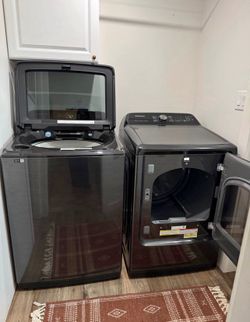 Washer and dryer