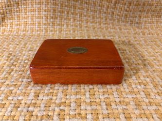 Vintage Norm Thompson Wood Golf Playing Card Set - Monogram JPR