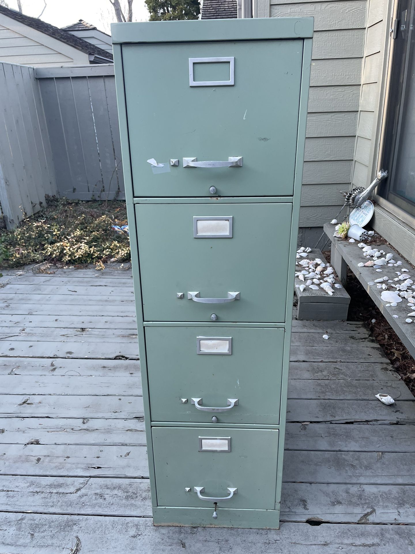 Vintage File Cabinet