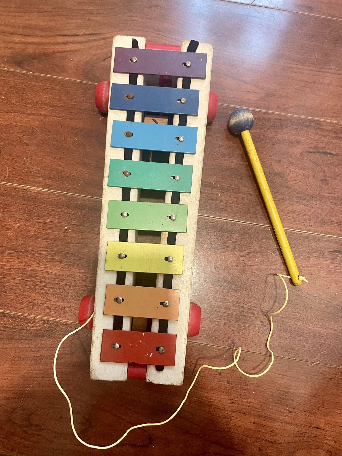 Vintage Fisher price Xylophone- 1960s Toy- Nursery Decor
