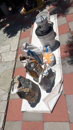 Free sand cement etc