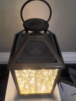 Scentsy Glimmer & Glow Lantern wax Warmer NIB ,never needs a bulb!