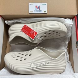 Nike React Rejuven8 Light Orewood Brown Recovery Shoes Slides Air Men's Size 13 Air Jordan Kobe Protro Travis Scott 1 Low Fragment Yeezy Runners Slide