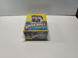 1986 Topps Baseball unopened box
