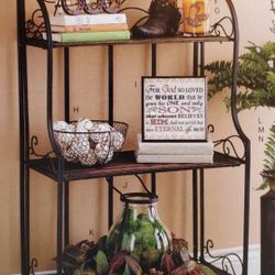 3-tier Standing Shelf Decoratve New Home Interiors 