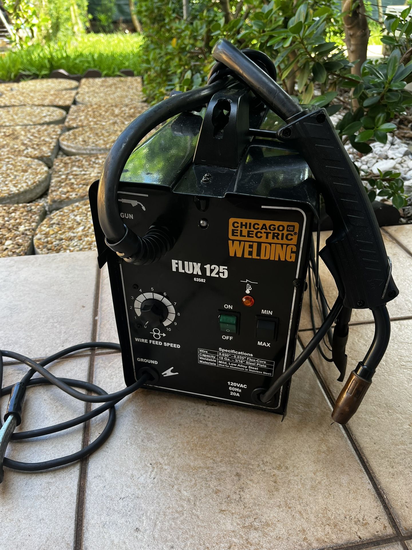 CHICAGO ELECTRIC WELDING FLUX 125…In Good Working Condition…$95