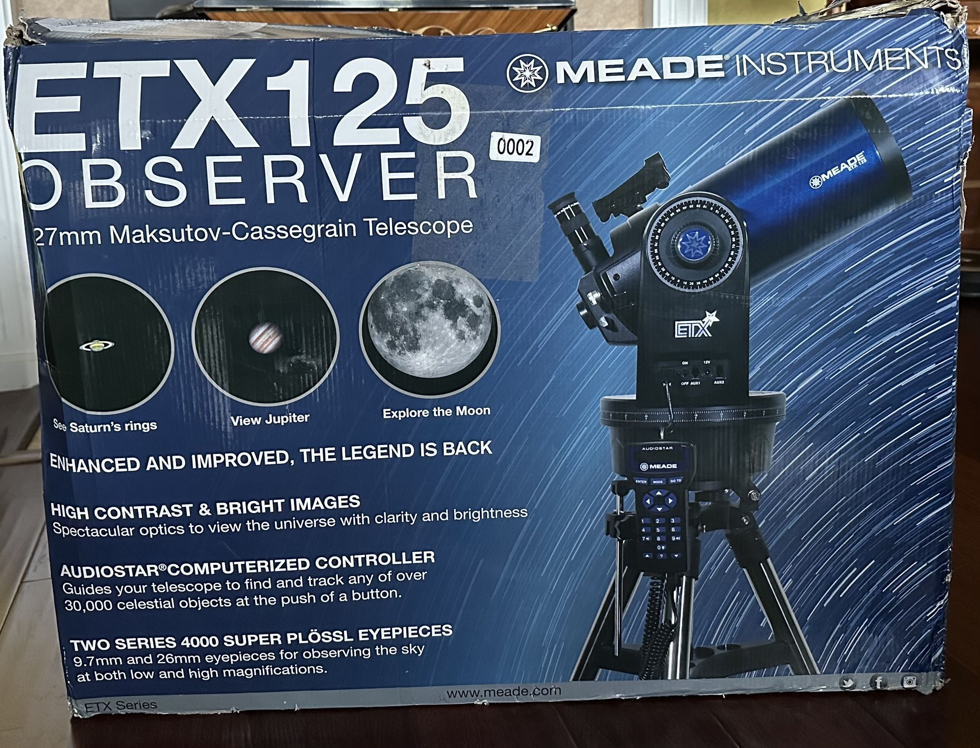 Meade ETX125 Observer telescope