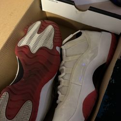 Jordan 11 Retro Low White Red (2012) size 10