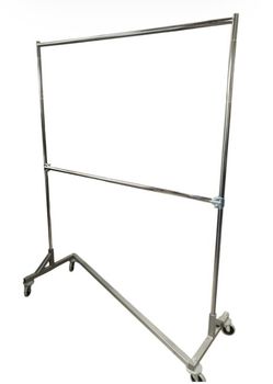 Heavy Duty Rolling Garment Rack Clothing Display 82” Tall