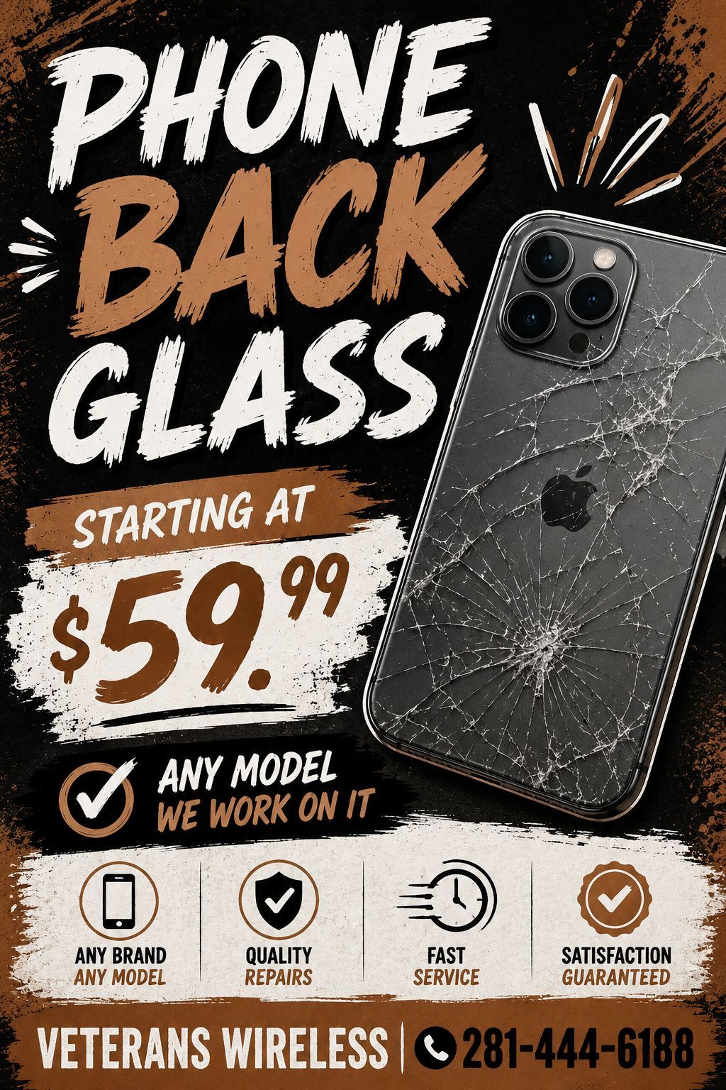 Back Glass on Special