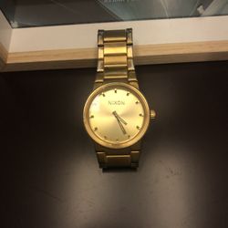 Nixon Watch Gold 
