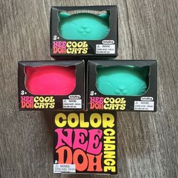 NEEDOH FUZZ BALL | Squish Stress Ball Color variants 