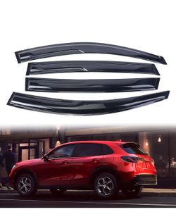 2016-2022 Honda Hrv 4PCS Window Visors Vent Deflectors Sun Rain Guards for