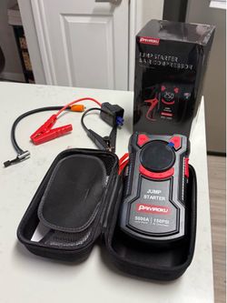 Jump starter and air compressor kit Jump starter and air compressor kit
