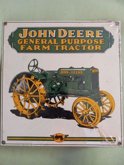 Metal Sign John deere