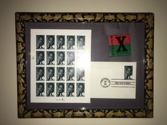 Malcom x stamp collection