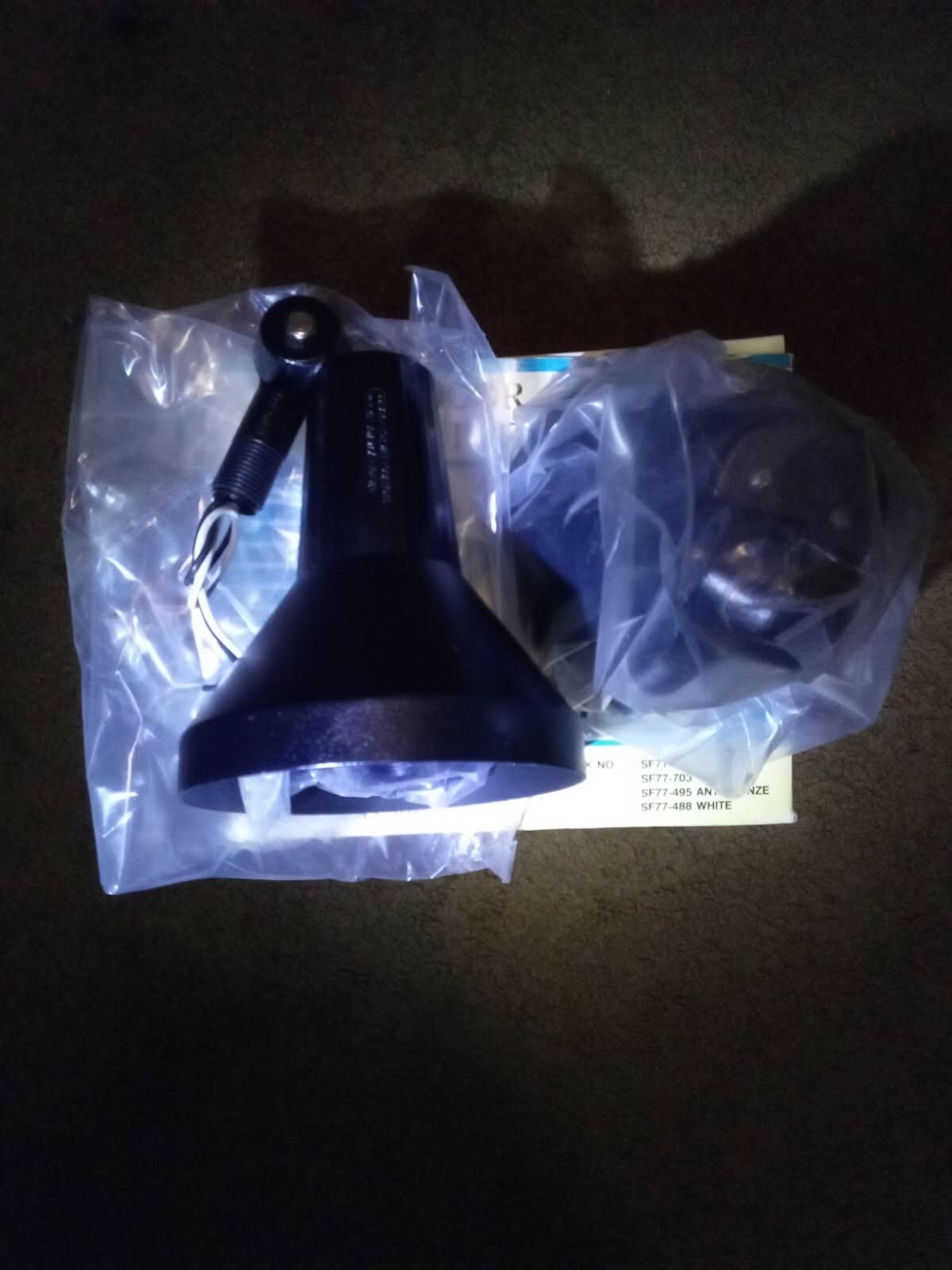 Outdoor Flood Light Fixture Black