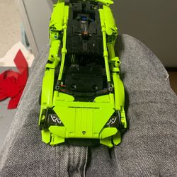 Green Lego Lamborghini