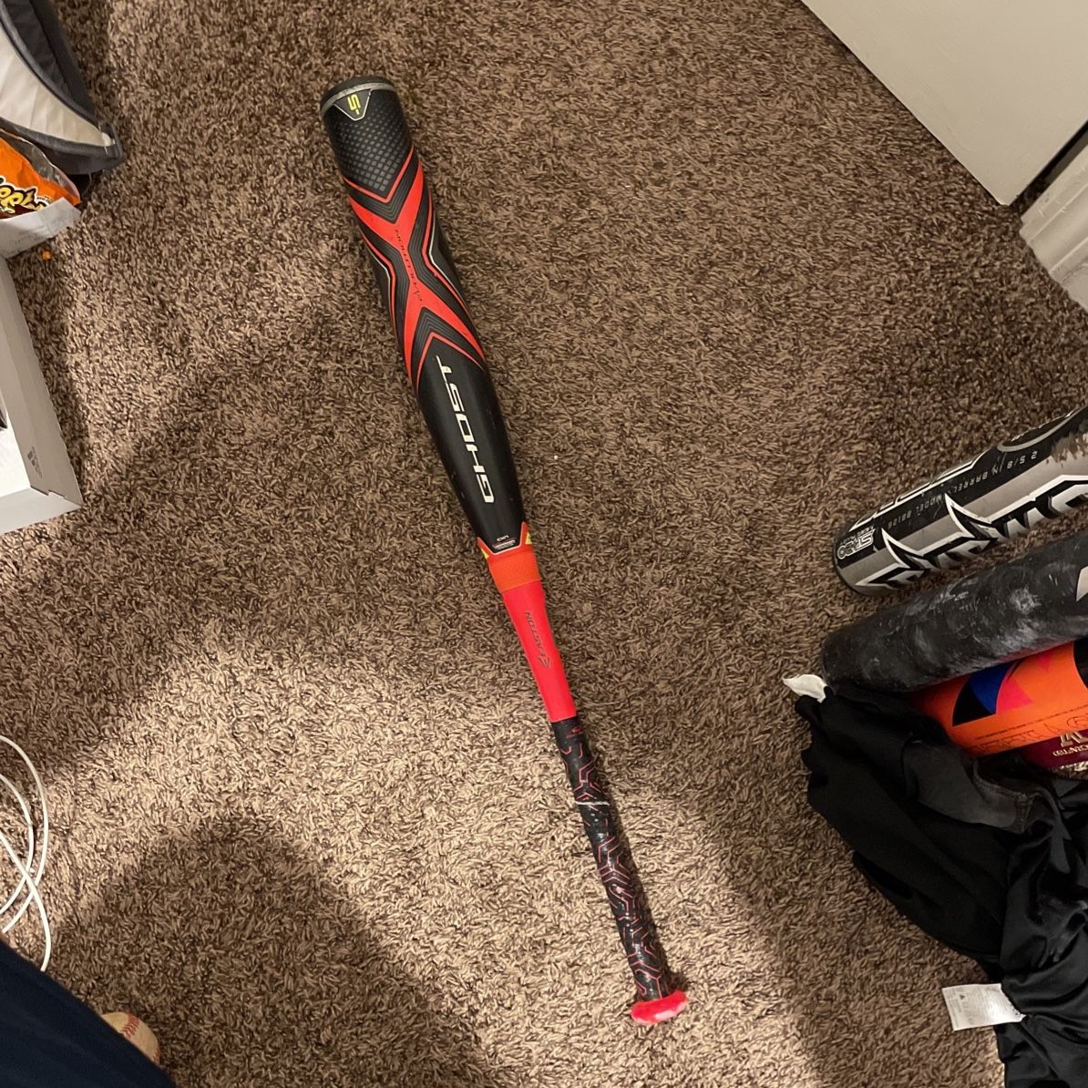 Easton Ghost X Evolution -10 USA Baseball Bat: YBB19GXE10