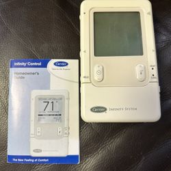 Carrier infinity System Thermostat 
